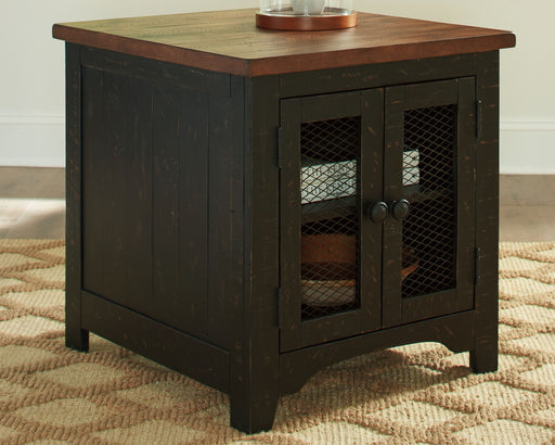 Valebeck - Rectangular End Table - Black / Brown – End Tables by Signature Design by Ashley® at Furniture Wholesale Plus , Nashville furniture store