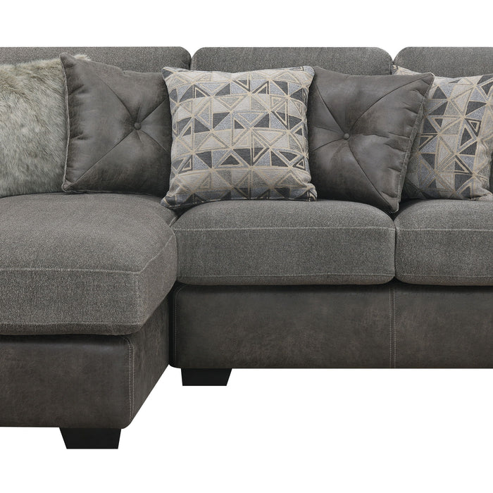Berlin - Sectional - Premium Stationary Sectionals from Emerald Home - Just $1589! Shop now at Furniture Wholesale Plus  We are the best furniture store in Nashville, Hendersonville, Goodlettsville, Madison, Antioch, Mount Juliet, Lebanon, Gallatin, Springfield, Murfreesboro, Franklin, Brentwood