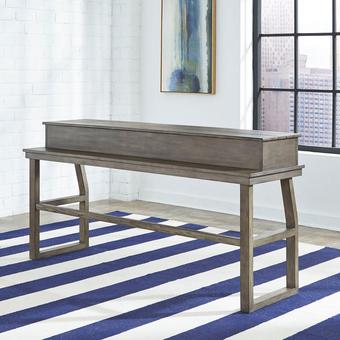 Hayden Way - Console Bar Table - Gray Wash – Console Tables by Liberty Furniture at Furniture Wholesale Plus , Nashville furniture store