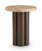 Darimore - Chair Side End Table - Burnished Brown – Chair Side Tables by Signature Design by Ashley® at Furniture Wholesale Plus , Nashville furniture store