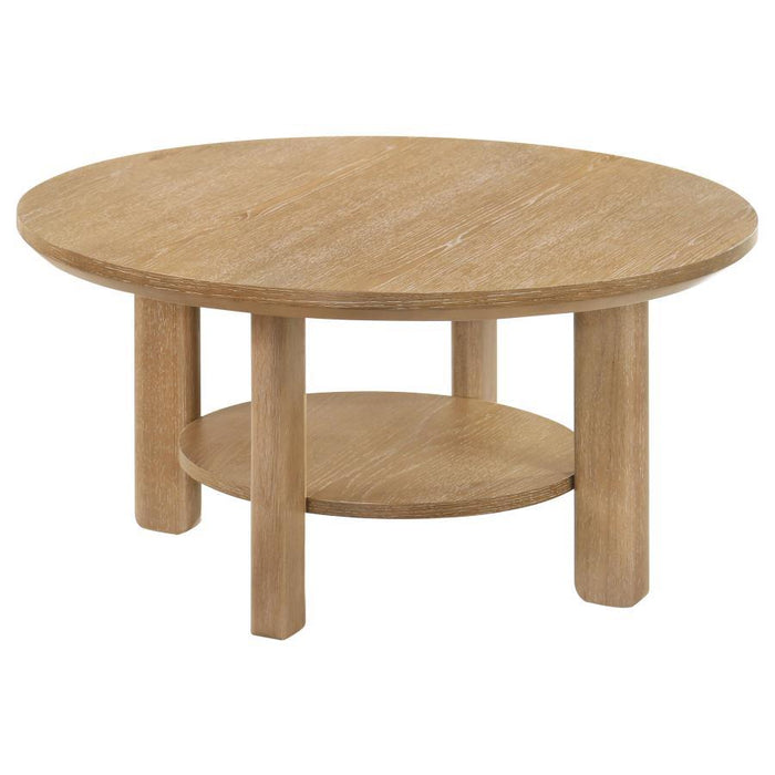 Ottowa - Round Wood Table With Shelf – End Tables by Coaster Fine Furniture at Furniture Wholesale Plus , Nashville furniture store