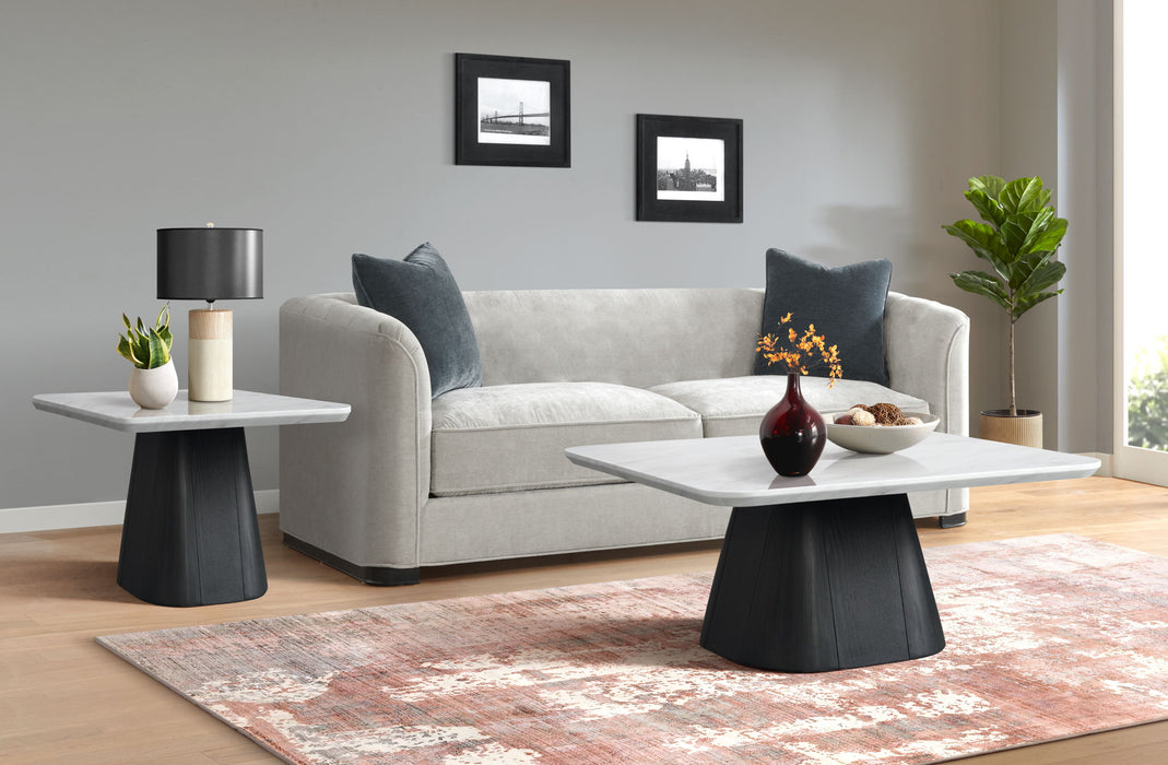 Edison - Coffee Table - White And Black – Coffee Tables by Elements International at Furniture Wholesale Plus , Nashville furniture store
