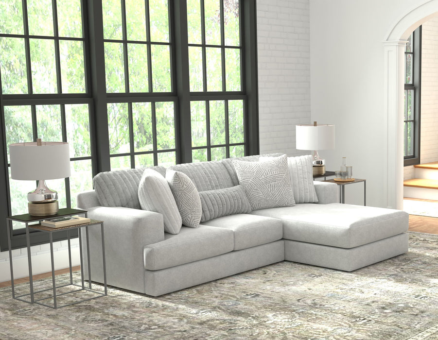 Logan - Upholstered Sectional With Comfort Coil Seating And Accent Pillows Included - Premium Stationary Sectionals from Jackson - Just $1849! Shop now at Furniture Wholesale Plus  We are the best furniture store in Nashville, Hendersonville, Goodlettsville, Madison, Antioch, Mount Juliet, Lebanon, Gallatin, Springfield, Murfreesboro, Franklin, Brentwood