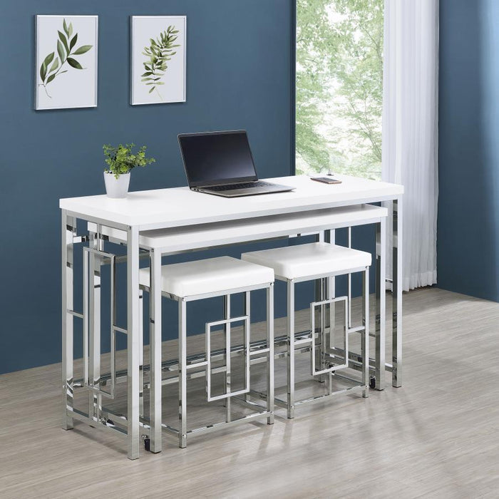 Jackson - Multipurpose Counter Height Table Set - Premium 4 Piece Dining Room Sets from Coaster Fine Furniture - Just $749! Shop now at Furniture Wholesale Plus  We are the best furniture store in Nashville, Hendersonville, Goodlettsville, Madison, Antioch, Mount Juliet, Lebanon, Gallatin, Springfield, Murfreesboro, Franklin, Brentwood