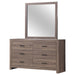 Brantford - 6-Drawer Dresser With Mirror – Dresser & Mirror by CoasterEveryday at Furniture Wholesale Plus , Nashville furniture store