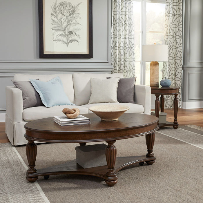 Allington - 3 Piece Set - Satin Sienna – Table Sets by Liberty Furniture at Furniture Wholesale Plus , Nashville furniture store