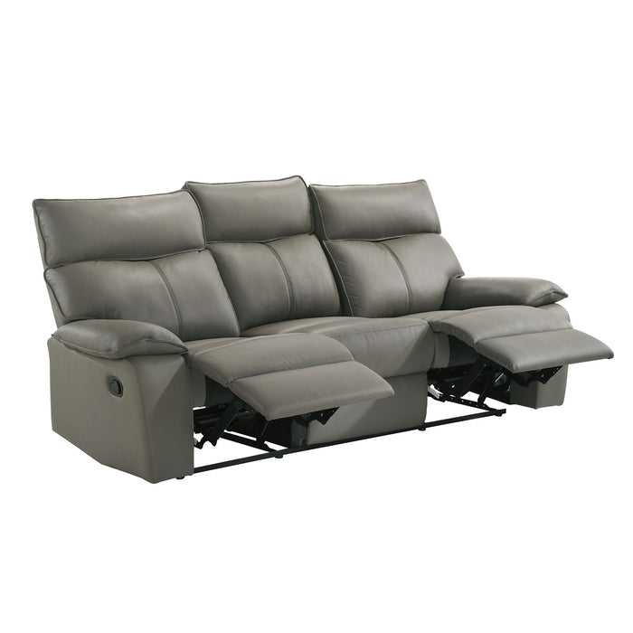 Wildcat - Motion Sofa - Gray – Reclining Sofas by Elements International at Furniture Wholesale Plus , Nashville furniture store