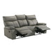 Wildcat - Motion Sofa - Gray – Reclining Sofas by Elements International at Furniture Wholesale Plus , Nashville furniture store
