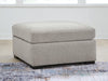 ModMax Luxe - Oversized Accent Ottoman - Flint – Accent Ottomans by Benchcraft® at Furniture Wholesale Plus , Nashville furniture store