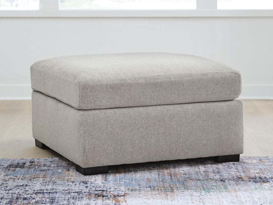 ModMax Luxe - Oversized Accent Ottoman - Flint – Accent Ottomans by Benchcraft® at Furniture Wholesale Plus , Nashville furniture store