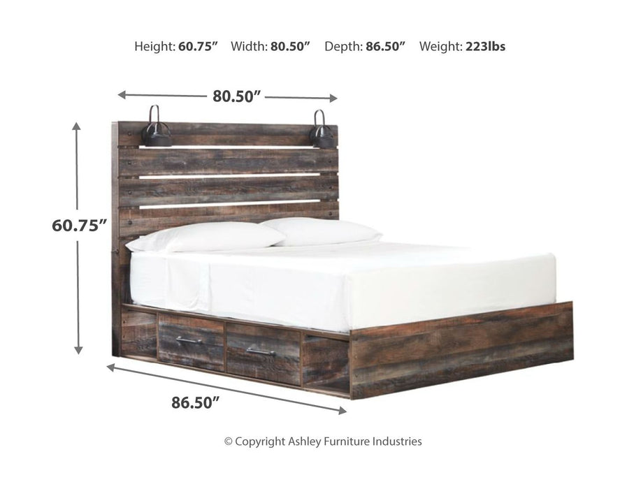 Drystan - Panel Bed – Storage Beds by Signature Design by Ashley® at Furniture Wholesale Plus , Nashville furniture store