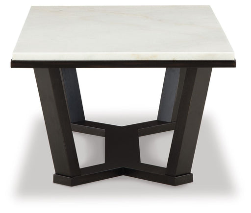 Fostead - Rectangular Cocktail Table - White / Espresso – Cocktail Tables by Signature Design by Ashley® at Furniture Wholesale Plus , Nashville furniture store