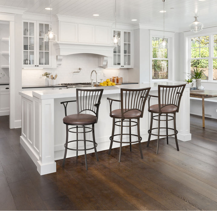 Bayview - Swivel Stool - Premium Bar Height (28"-30") from Steve Silver Furniture - Just $289! Shop now at Furniture Wholesale Plus  We are the best furniture store in Nashville, Hendersonville, Goodlettsville, Madison, Antioch, Mount Juliet, Lebanon, Gallatin, Springfield, Murfreesboro, Franklin, Brentwood