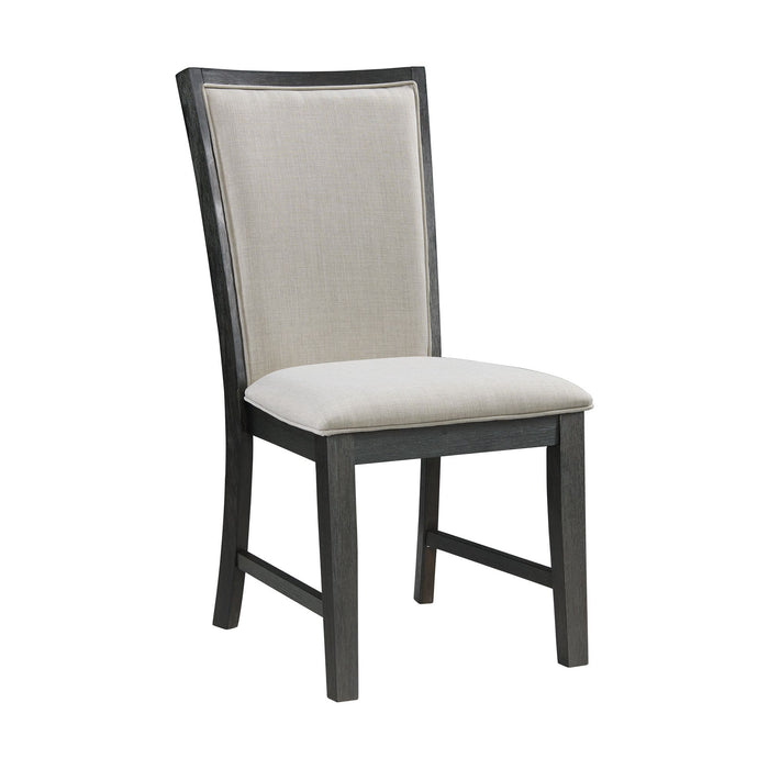 Grady - Dining Slat Back Side Chair (Set of 2) - Black – Chair Sets by Elements International at Furniture Wholesale Plus , Nashville furniture store