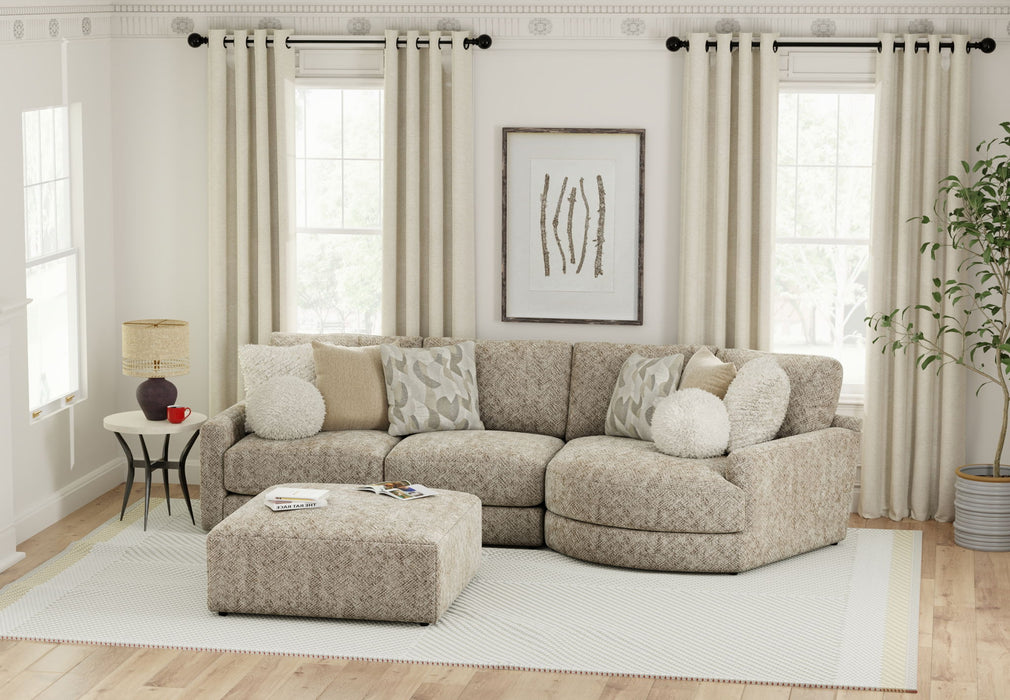 Turner - Sectional – Stationary Sectionals by Jackson at Furniture Wholesale Plus , Nashville furniture store