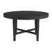 Versailles - Contemporary Round Dining Table - Black – Dining Tables by Elements International at Furniture Wholesale Plus , Nashville furniture store