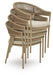 Orchard Beach - Arm Chair With Cushion (Set of 4) - Beige – Chair Sets by Signature Design by Ashley® at Furniture Wholesale Plus , Nashville furniture store