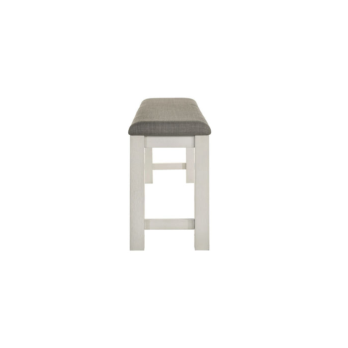 Brook Bay - Upholstered Counter Bench – Upholstered Benches by Liberty Furniture at Furniture Wholesale Plus , Nashville furniture store