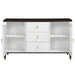Carena - Server - White & Brown Finish - Premium Servers from ACME - Just $1339! Shop now at Furniture Wholesale Plus  We are the best furniture store in Nashville, Hendersonville, Goodlettsville, Madison, Antioch, Mount Juliet, Lebanon, Gallatin, Springfield, Murfreesboro, Franklin, Brentwood