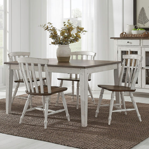 Al Fresco - Rectangular Table Set – 5 Piece Dining Room Sets by Liberty Furniture at Furniture Wholesale Plus , Nashville furniture store