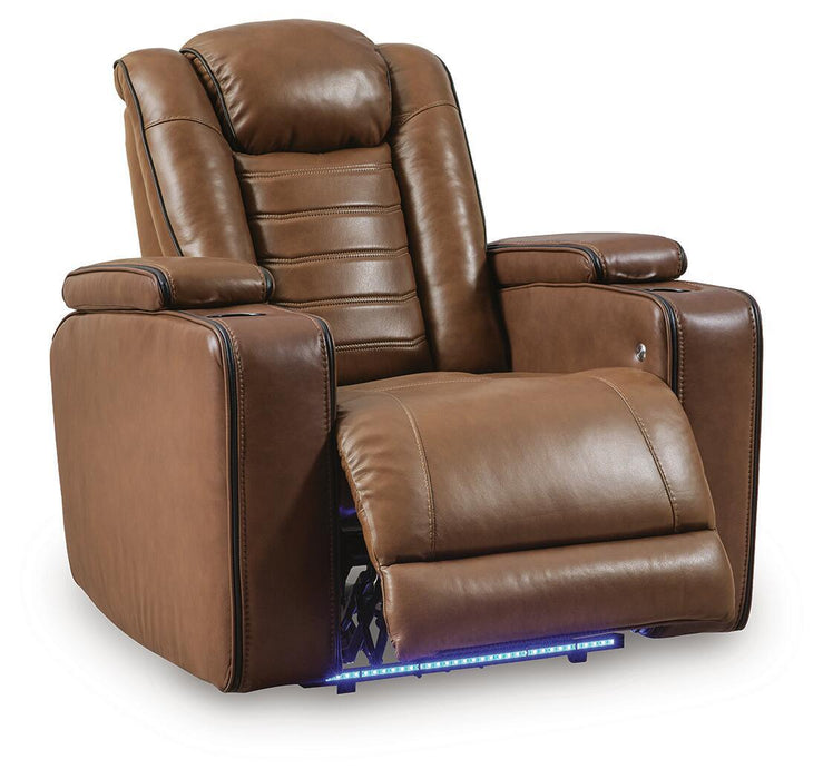 Gruaro - Power Recliner With Adjustable Headrest - Amber – Reclining Chairs by Signature Design by Ashley® at Furniture Wholesale Plus , Nashville furniture store
