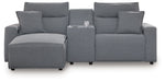 ModMax II - Salt And Pepper - Reclining Sectional – Reclining Sectionals by Signature Design by Ashley® at Furniture Wholesale Plus , Nashville furniture store