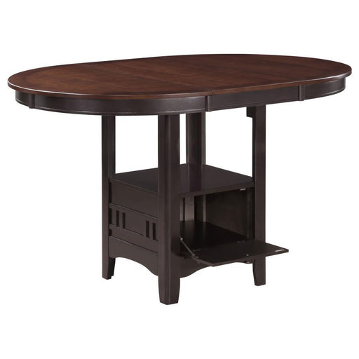 Lavon - Oval Extension Counter Dining Table - Light Chestnut - Premium Counter Tables from CoasterEveryday - Just $429! Shop now at Furniture Wholesale Plus  We are the best furniture store in Nashville, Hendersonville, Goodlettsville, Madison, Antioch, Mount Juliet, Lebanon, Gallatin, Springfield, Murfreesboro, Franklin, Brentwood
