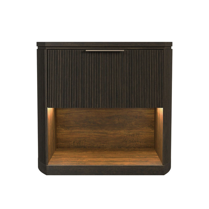 Sylvie - 1-Drawer Nightstand With Touch Light – Nightstands w/ Charging Stations by Elements International at Furniture Wholesale Plus , Nashville furniture store
