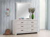 Brantford - 6-Drawer Dresser With Mirror – Dresser & Mirror by CoasterEveryday at Furniture Wholesale Plus , Nashville furniture store