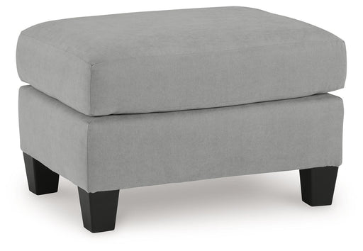 Adlai - Ottoman - Shadow – Upholstered Ottomans by Signature Design by Ashley® at Furniture Wholesale Plus , Nashville furniture store