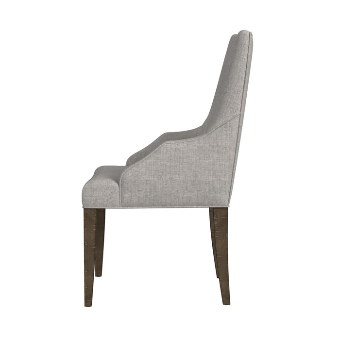 Yellowstone - Dining Host Chair (Set of 2) - Medium Brown – Chair Sets by Elements International at Furniture Wholesale Plus , Nashville furniture store