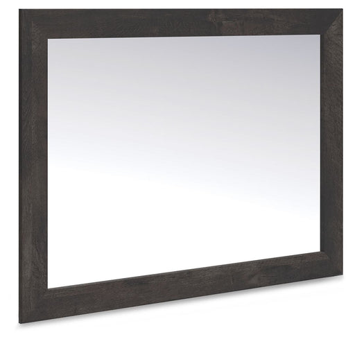 Hollivern - Bedroom Mirror - Dark Gray – Mirrors by Signature Design by Ashley® at Furniture Wholesale Plus , Nashville furniture store