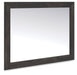 Hollivern - Bedroom Mirror - Dark Gray – Mirrors by Signature Design by Ashley® at Furniture Wholesale Plus , Nashville furniture store