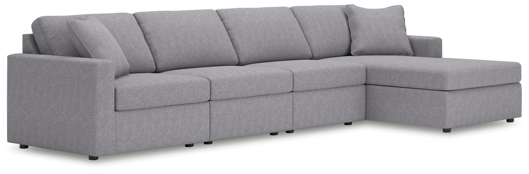 Modmax - Sectional - Granite – Stationary Sectionals by Signature Design by Ashley® at Furniture Wholesale Plus , Nashville furniture store