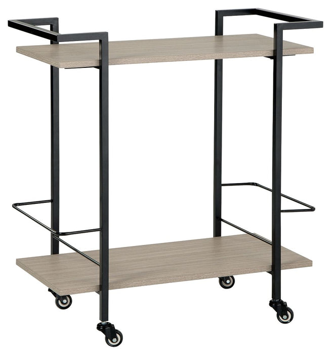 Waylowe - Bar Cart – Bar Carts by Signature Design by Ashley® at Furniture Wholesale Plus , Nashville furniture store