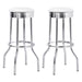 Retro - Upholstered Metal Swivel Bar Stool (Set of 2) - Premium Stool Sets from CoasterEveryday - Just $199! Shop now at Furniture Wholesale Plus  We are the best furniture store in Nashville, Hendersonville, Goodlettsville, Madison, Antioch, Mount Juliet, Lebanon, Gallatin, Springfield, Murfreesboro, Franklin, Brentwood