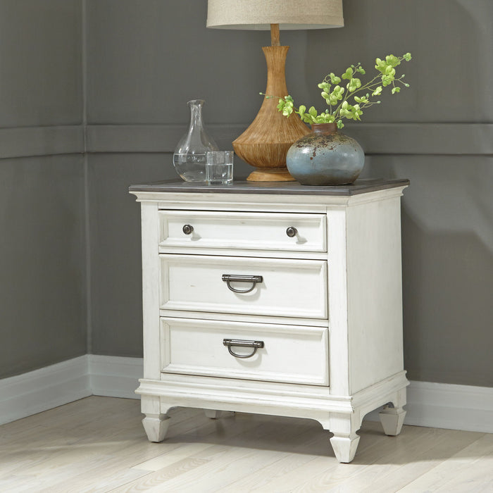 Allyson Park - Nightstand w/ Charging Station – Nightstands w/ Charging Stations by Liberty Furniture at Furniture Wholesale Plus , Nashville furniture store