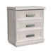 Avalanche - 3-Drawer Nightstand With USB - Antique White – Nightstands w/ Charging Stations by Elements International at Furniture Wholesale Plus , Nashville furniture store