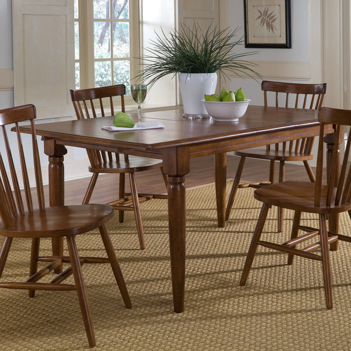 Creations - Butterfly Leaf Table - Dark Brown – Dining Tables by Liberty Furniture at Furniture Wholesale Plus , Nashville furniture store
