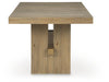 Lasinger - Rectangular Dining Room Extension Table - Light Brown – Dining Tables with Extensions by Signature Design by Ashley® at Furniture Wholesale Plus , Nashville furniture store