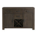 Grady - Server - Walnut – Servers by Elements International at Furniture Wholesale Plus , Nashville furniture store