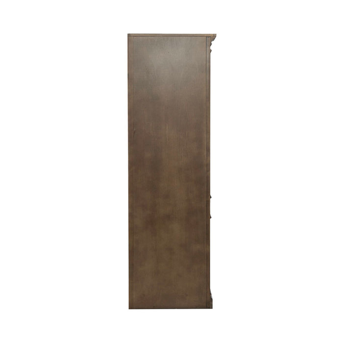 Arden Road - Corner Cabinet - Satin Cherry – Accent Cabinets by Liberty Furniture at Furniture Wholesale Plus , Nashville furniture store