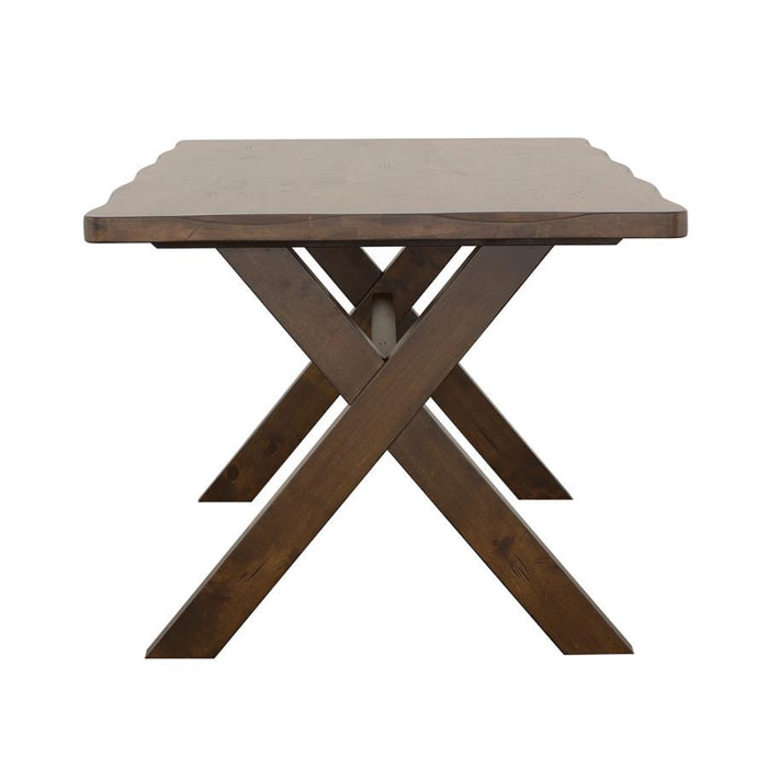 Alston - Rectangular Dining Table - Knotty Nutmeg - Premium Dining Tables from CoasterEveryday - Just $479! Shop now at Furniture Wholesale Plus  We are the best furniture store in Nashville, Hendersonville, Goodlettsville, Madison, Antioch, Mount Juliet, Lebanon, Gallatin, Springfield, Murfreesboro, Franklin, Brentwood