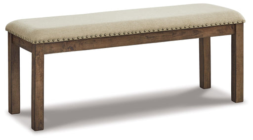 Moriville - Upholstered Bench - Beige – Upholstered Benches by Signature Design by Ashley® at Furniture Wholesale Plus , Nashville furniture store
