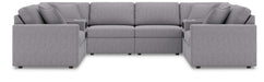 Modmax - Sectional - Granite – Stationary Sectionals by Signature Design by Ashley® at Furniture Wholesale Plus , Nashville furniture store