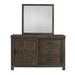 Thornwood Hills - 3 Drawers Dresser & Mirror - Rock Beaten Brown – Dresser & Mirror by Liberty Furniture at Furniture Wholesale Plus , Nashville furniture store
