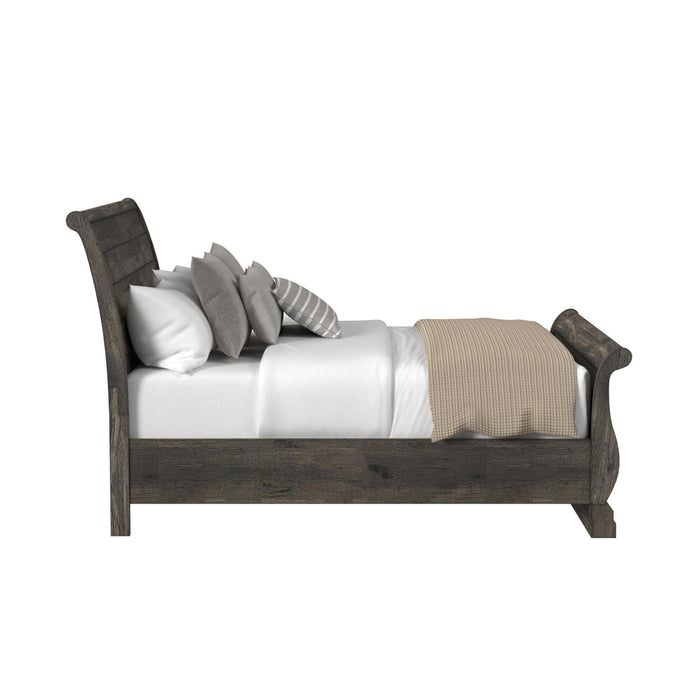 Park Ridge - Sleigh Storage Bed – Storage Beds by Elements International at Furniture Wholesale Plus , Nashville furniture store