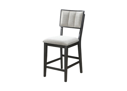 Cline - Counter Height Chair (Set of 2) - Charcoal / Gray – Chair Sets by Crown Mark at Furniture Wholesale Plus , Nashville furniture store