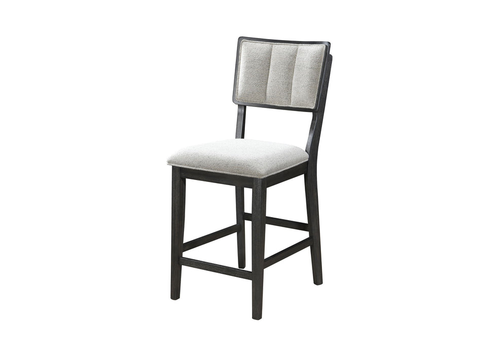 Cline - Counter Height Chair (Set of 2) - Charcoal / Gray – Chair Sets by Crown Mark at Furniture Wholesale Plus , Nashville furniture store