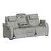 Blitz - Motion Sofa With DDT, Reading Light, Wireless Charger And LED – Reclining Sofas by Elements International at Furniture Wholesale Plus , Nashville furniture store